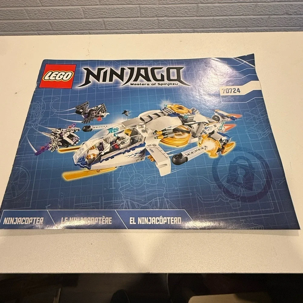 LEGO Ninjago 70724 Ninjacopter Manual‎ ONLY